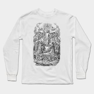 Jesus Revived with Saints Long Sleeve T-Shirt